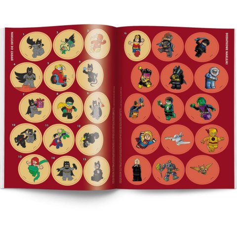 Książka dla dzieci LEGO? Batman?. Kolorowanka z Naklejkami Ameet