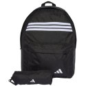 Plecak Classic 3S czarny z saszetką Adidas (JZ3321)