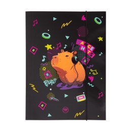 Teczka kartonowa na gumkę Coolpack CAPYBARA MUSIC A4 mix Patio (05063CP)