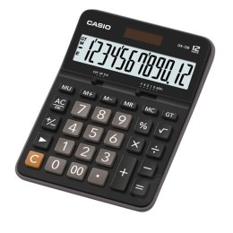 Casio kalkulator DX-12B | biurowy | 12 miejsc | Czarny