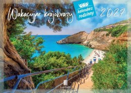 Kalendarz ścienny WAKACYJNE KRAJOBRAZY 13-planszowe 320mm x 470mm Lucrum (RW11\2)