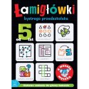 Książka dla dzieci Łamigłówki bystrego przedszkolaka z wesołą myszką Ciekawe zadania do głowy łamania. Aksjomat