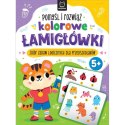 Książka dla dzieci Pomyśl i rozwiąż kolorowe łamigłówki Aksjomat