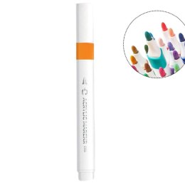 Marker specjalistyczny akrylowy 23 wkład pomarańczowy okrągła końcówka Deli (EC193A-ORANGE)