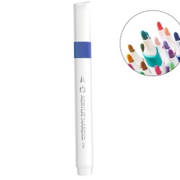 Marker specjalistyczny akrylowy (50) wkład granat okrągła końcówka Deli (EC193A-DARK BLUE)