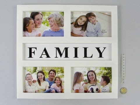 Ramka Family, 4 zdjęcia [mm:] 340x325 One Dollar (204430)
