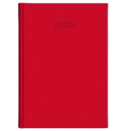 Kalendarz książkowy (terminarz) Vivella czerwona A5 Wokół Nas (216 A5TB)