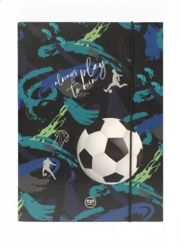 Teczka kartonowa na gumkę Coolpack Football A4 mix Patio (06954CP)