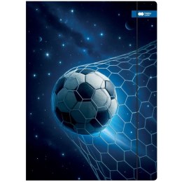 Teczka kartonowa na gumkę Cosmo Ball A4 srebrny Happy Color (7621 2431-CB01)