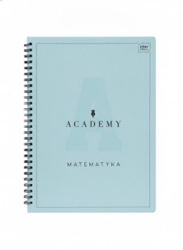 Zeszyt tematyczny A4 ACADEMY Hybrid matematyka 60k. 90g krata Interdruk (ZE60#MATACAH))