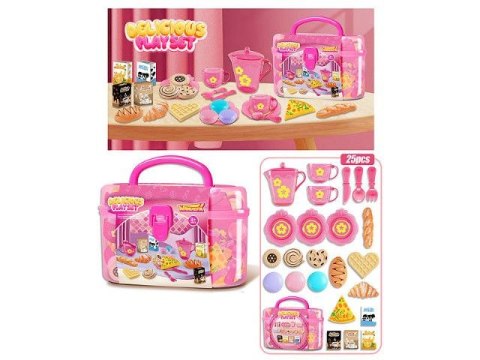 Artykuły kuchenne ZESTAW KUCHENNY KUFEREK Bigtoys (BK1665)
