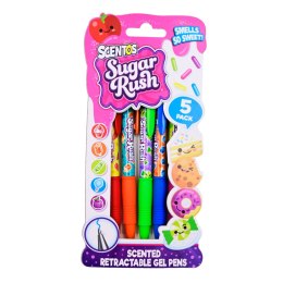 Długopis żelowy CUKIERKOWE ŻELOWE 5 szt. wkład mix Dumel (ST30334)