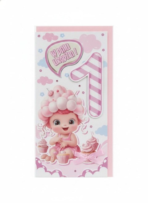 Kartka składana DL Roczek Enzo (DL)