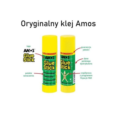 Klej w sztyfcie 35g Amos (130-1070)