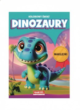Kolorowanka DINOZAURY Martel