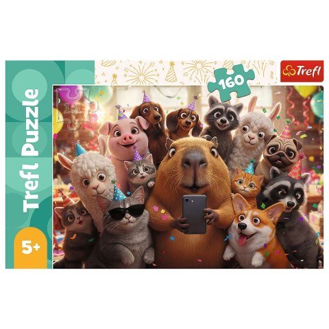 Puzzle Słodkie selfie 160 el. Trefl (15444)