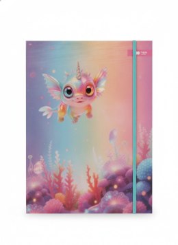 Teczka kartonowa na gumkę Aqua Cuties A4 mix Happy Color (7621 2431-AC02)