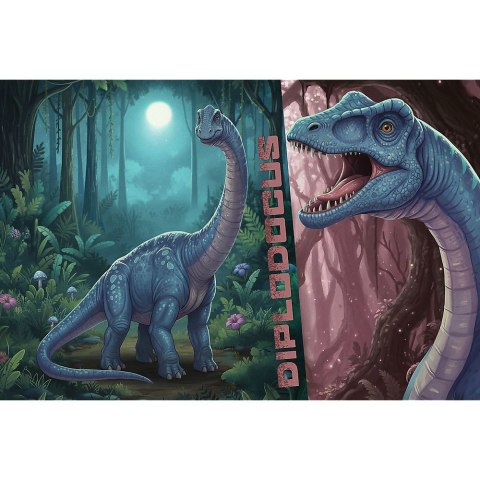 Puzzle Diplodocus 100 el. Trefl (16579)