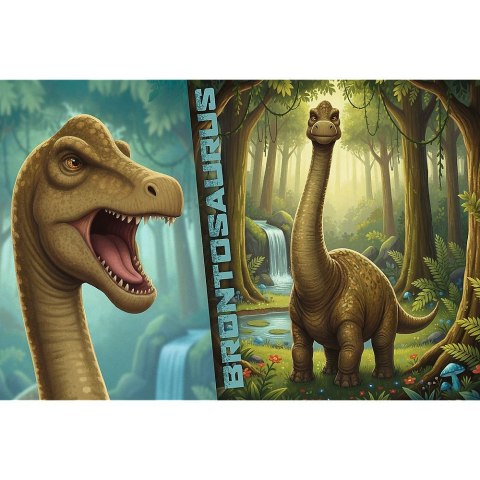 Puzzle Brontosaurus 100 el. Trefl (16583)