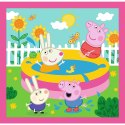 Puzzle Peppa i przyjaciele 3w1 el. Trefl (34873)