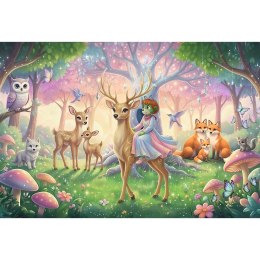Puzzle Trefliki Zwierzęta z magicznego lasu 100 el. Trefl (16577)