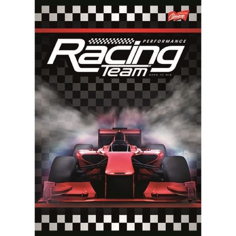 Zeszyt A5 Racing Team 32k. 70g podwójna linia kolor Unipap