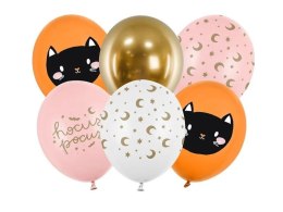 Balon gumowy Hocus Pocus, mix mix 300mm 12cal Partydeco (SB14P-326-000-6)