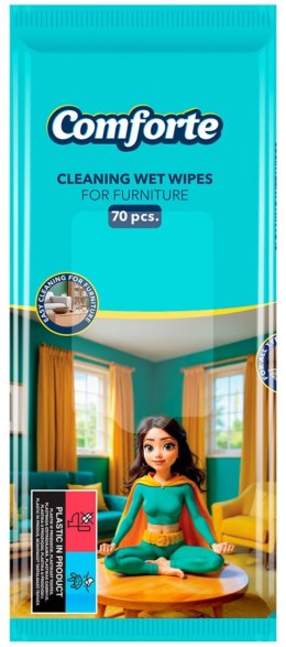 Chusteczki nawilżane do mebli A70 Comforte (BS-CF-669657)