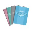 Zeszyt A4 COLLEGE PREP 32k. 90g linia kolor Unipap