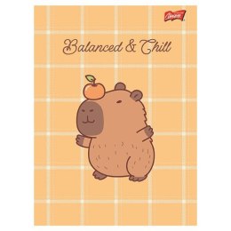 Zeszyt A4 Capybara Mood 32k. 70g linia kolor Unipap