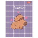 Zeszyt A4 Capybara Mood 32k. 70g linia kolor Unipap