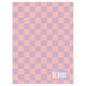 Zeszyt A5 CHECKERED VIBE 32k. 70g krata Unipap