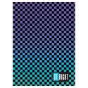 Zeszyt A5 CHECKERED VIBE 32k. 70g krata Unipap