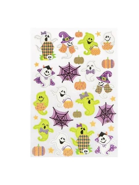 Naklejka (nalepka) HALLOWEEN DUSZKI Arpex (HA9942)