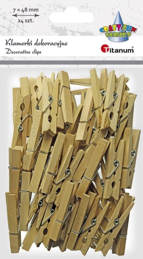 Ozdoba drewniana Craft-Fun Series klamerki Titanum (175042X)