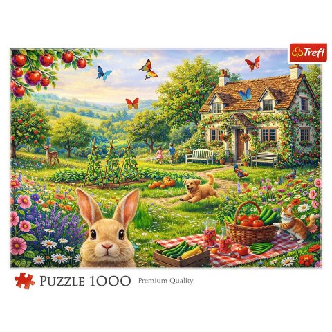 Puzzle Domek na wsi 1000 el. Trefl (10995)