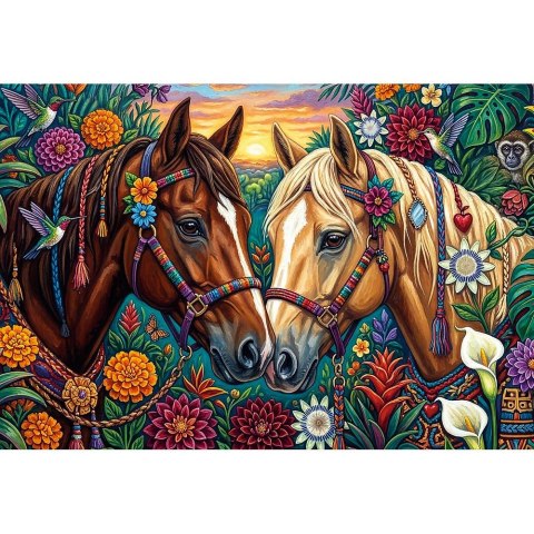 Puzzle Kwiecisty galop 400 el. Trefl (11212)
