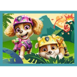 Puzzle Paw Patrol 4w1 Historie z wyspy dinozaurów 4w1 el. Trefl (34687)