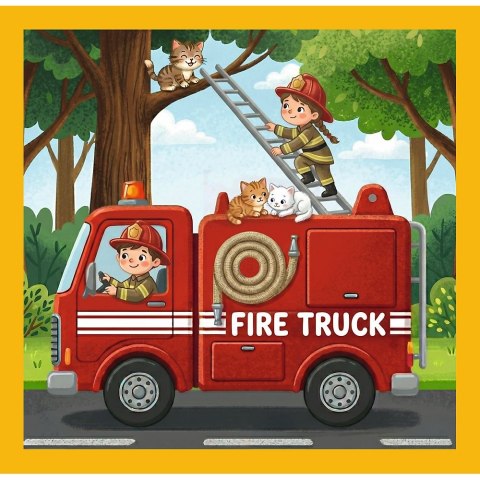Puzzle Rodzina Treflików Puzzle 3w1 Radosne uśmiechy Trefl (34904)