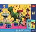 Puzzle Toy Story PREMIUM PLUS KIDS Latarnia o zachodzie słońca 24 el. Trefl (14394)