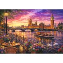 Puzzle Wieczór nad Tamizą, Londyn 1000 el. Trefl (10947)