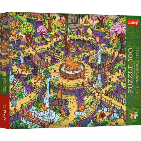Puzzle Zabawne kapibary 500 el. Trefl (37631)