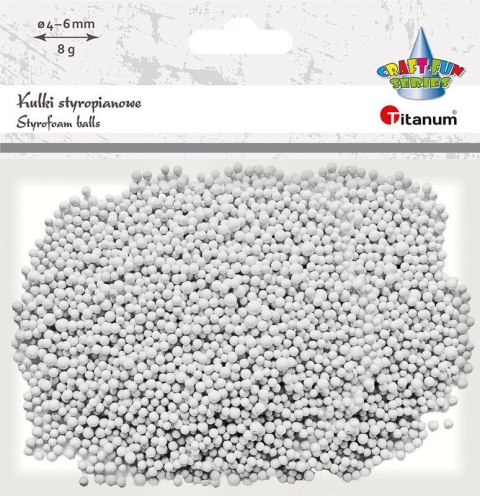 Ozdoba styropianowa Craft-Fun Series kulki Titanum (362109)