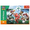 Puzzle Paw Patrol Dinozaurom na ratunek 60 el. Trefl (17425)