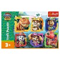 Puzzle Paw Patrol Wyspa Dinozaurów 30 el. Trefl (18336)