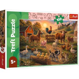Puzzle Przyjaciele ze wsi 100 el. Trefl (16609)