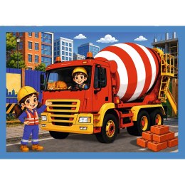 Puzzle Rodzina Treflików Puzzle 4w1 Wakacyjny klimat Trefl (34689)