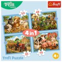 Puzzle Rodzina Treflików Rodzinny spacer Trefl (34692)