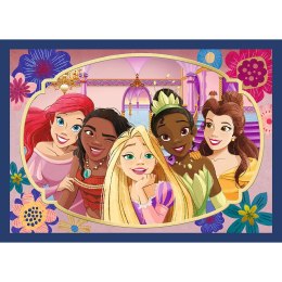 Puzzle Stitch Romantyczne księżniczki 4x88 el. Trefl (34700)