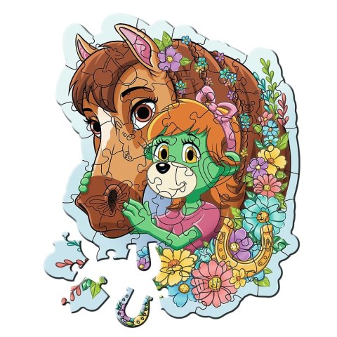 Puzzle Wesoła Rodzina Treflików 50 el. Trefl (20259)